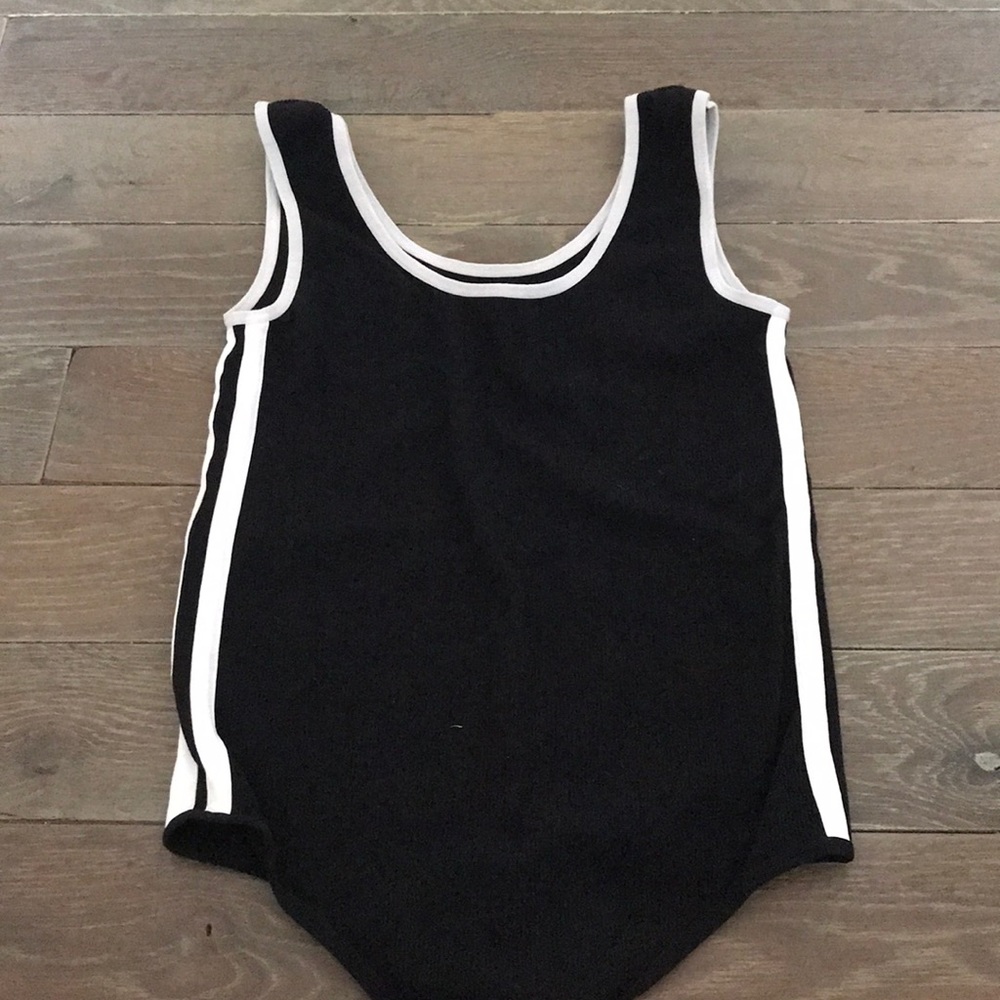 Aqua bodysuit size small